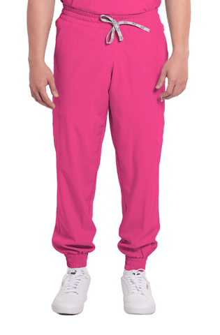 Basicflex® Custom Fit Garterized Jogger Men Scrub Pants