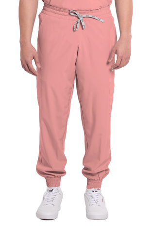 Basicflex® Custom Fit Garterized Jogger Men Scrub Pants