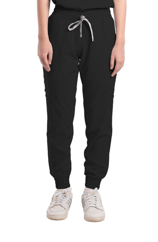 Basicflex® Custom Fit Garterized Jogger Women Scrub Pants