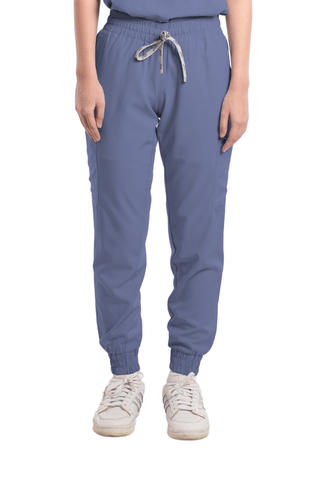 Basicflex® Custom Fit Garterized Jogger Women Scrub Pants