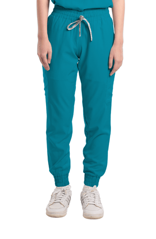 Basicflex® Custom Fit Garterized Jogger Women Scrub Pants