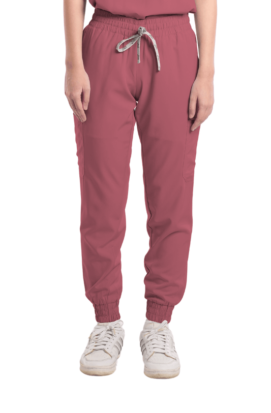 Basicflex® Custom Fit Garterized Jogger Women Scrub Pants