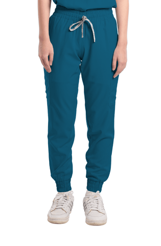 Basicflex® Custom Fit Garterized Jogger Women Scrub Pants