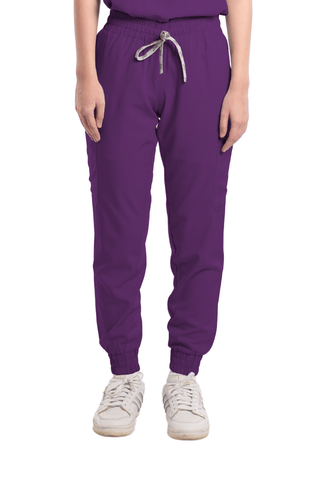 Basicflex® Custom Fit Garterized Jogger Women Scrub Pants