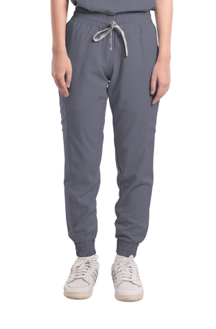 Basicflex® Custom Fit Garterized Jogger Women Scrub Pants