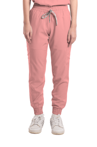 Basicflex® Custom Fit Garterized Jogger Women Scrub Pants