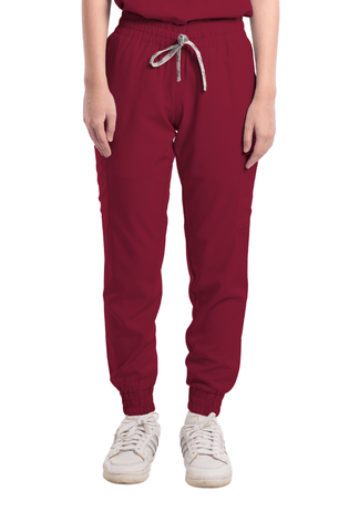 Basicflex® Custom Fit Garterized Jogger Women Scrub Pants