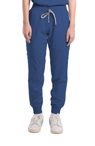 Basicflex® Custom Fit Garterized Jogger Women Scrub Pants