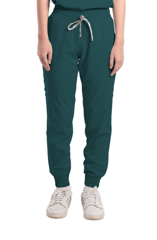 Basicflex® Custom Fit Garterized Jogger Women Scrub Pants
