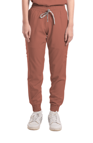 Basicflex® Custom Fit Garterized Jogger Women Scrub Pants