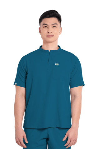 Basicflex® Mandarin Men Scrub Top