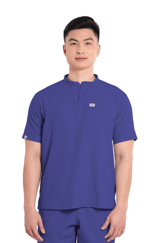 Basicflex® Mandarin Men Scrub Top