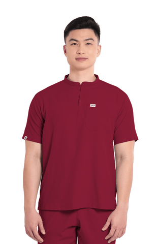 Basicflex® Mandarin Men Scrub Top