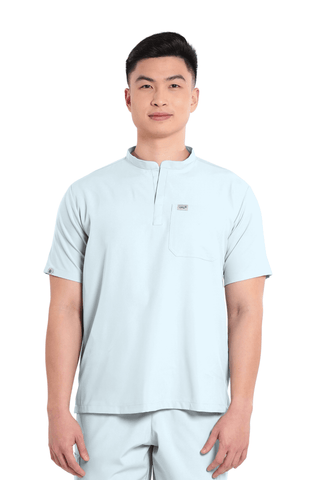 Basicflex® Mandarin Men Scrub Top