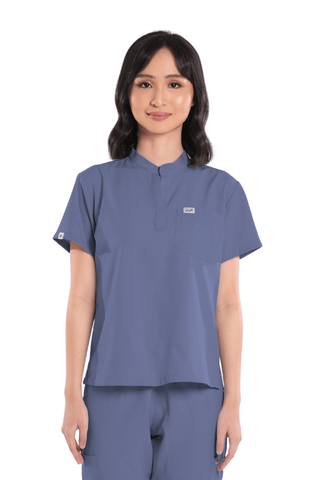 Basicflex® Mandarin Women Scrub Top