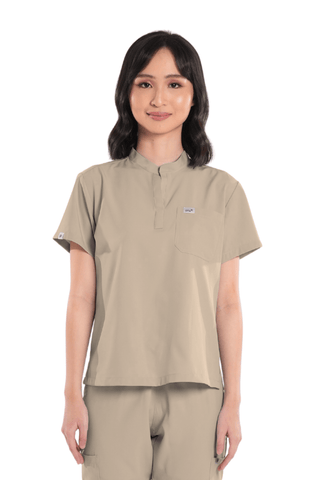 Basicflex® Mandarin Women Scrub Top