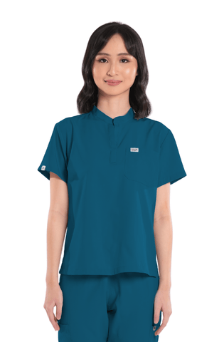 Basicflex® Mandarin Women Scrub Top