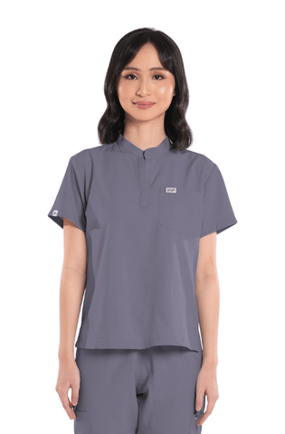 Basicflex® Mandarin Women Scrub Top