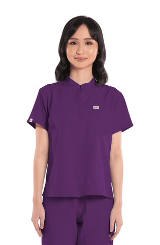 Basicflex® Mandarin Women Scrub Top