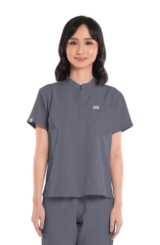 Basicflex® Mandarin Women Scrub Top