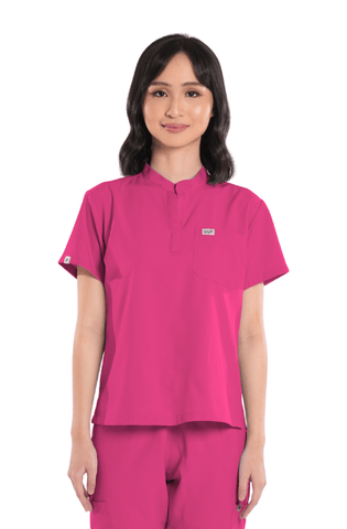 Basicflex® Mandarin Women Scrub Top
