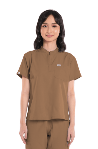Basicflex® Mandarin Women Scrub Top