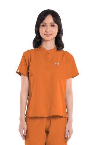Basicflex® Mandarin Women Scrub Top