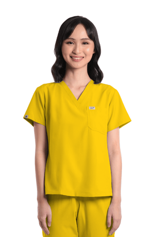 Basicflex® V-Neck Women Scrub Top