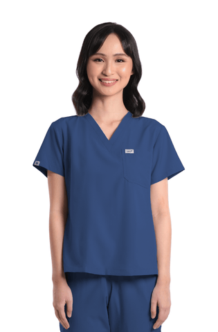 Basicflex® V-Neck Women Scrub Top