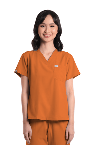 Basicflex® V-Neck Women Scrub Top