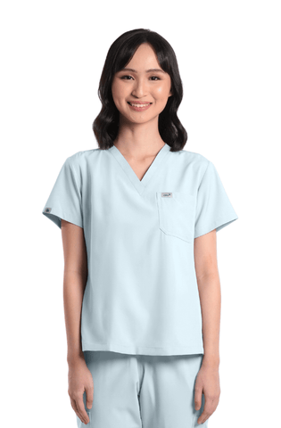 Basicflex® V-Neck Women Scrub Top