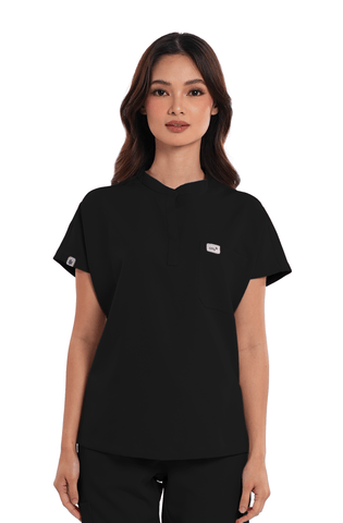 Luxe® Custom Fit Cap Sleeve Women Scrub Top