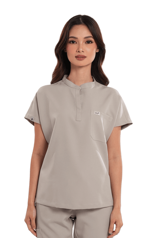 Luxe® Custom Fit Cap Sleeve Women Scrub Top