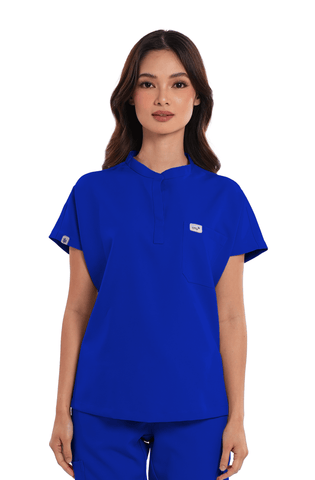 Luxe® Custom Fit Cap Sleeve Women Scrub Top