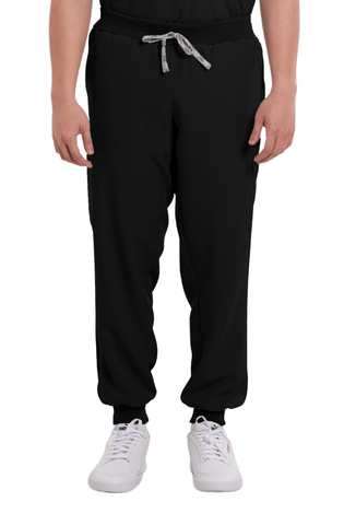 Luxe® Knitted Jogger Men Scrub Pants