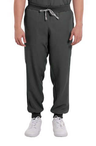 Luxe® Custom Fit Knitted Jogger Men Scrub Pants