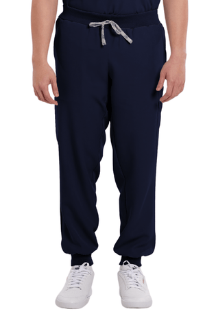 Luxe® Custom Fit Knitted Jogger Men Scrub Pants