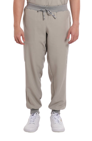 Luxe® Custom Fit Knitted Jogger Men Scrub Pants