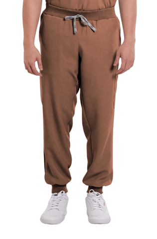 Luxe® Custom Fit Knitted Jogger Men Scrub Pants