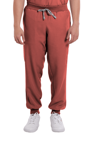 Luxe® Custom Fit Knitted Jogger Men Scrub Pants