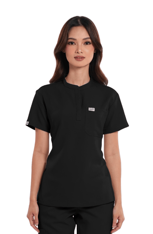 Luxe® Mandarin Women Scrub Top