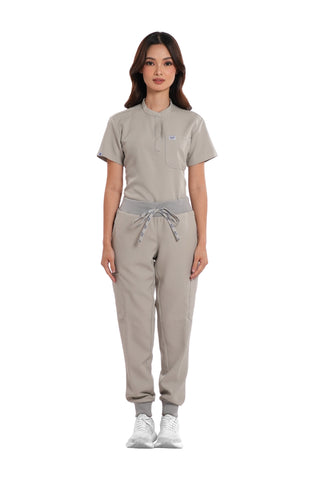 Luxe® Mandarin Women Scrub Top