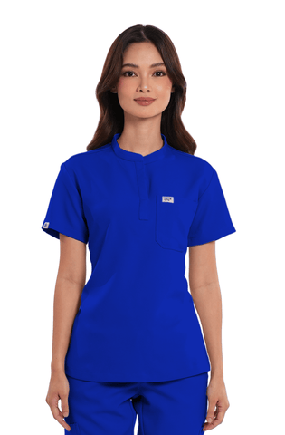 Luxe® Mandarin Women Scrub Top