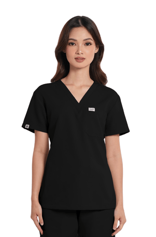 Luxe® V-Neck Women Scrub Top