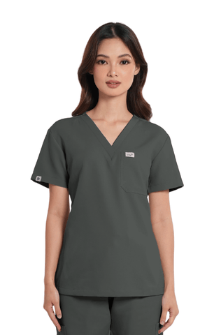 Luxe® V-Neck Women Scrub Top