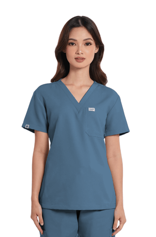 Luxe® V-Neck Women Scrub Top