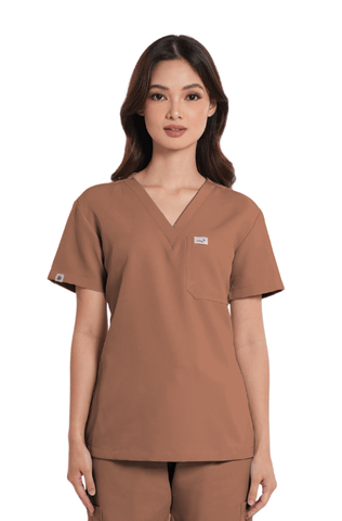 Luxe® V-Neck Women Scrub Top