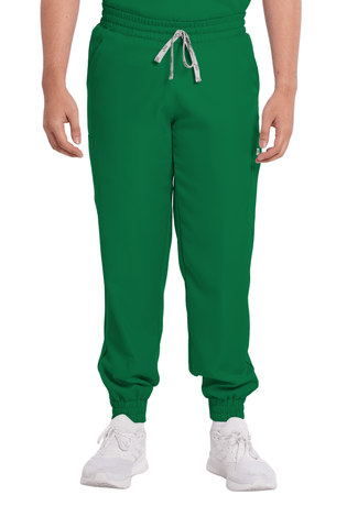 Twill Garterized Jogger Men Scrub Pants