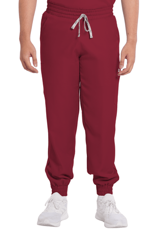 Twill Custom Fit Garterized Jogger Men Scrub Pants