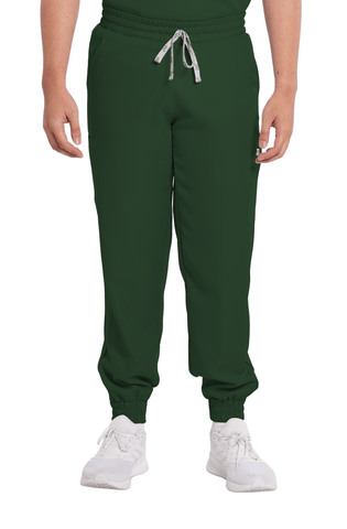Twill Custom Fit Garterized Jogger Men Scrub Pants